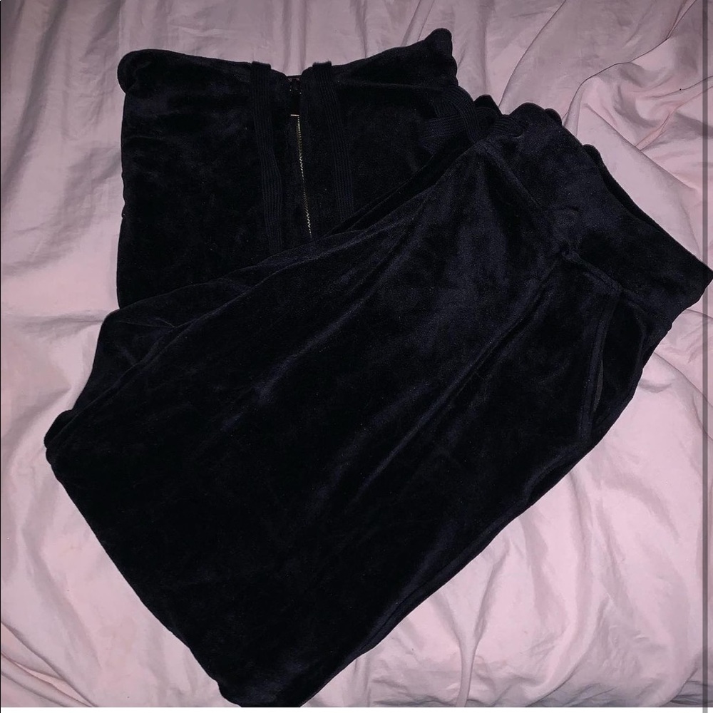 Velour sweatsuit